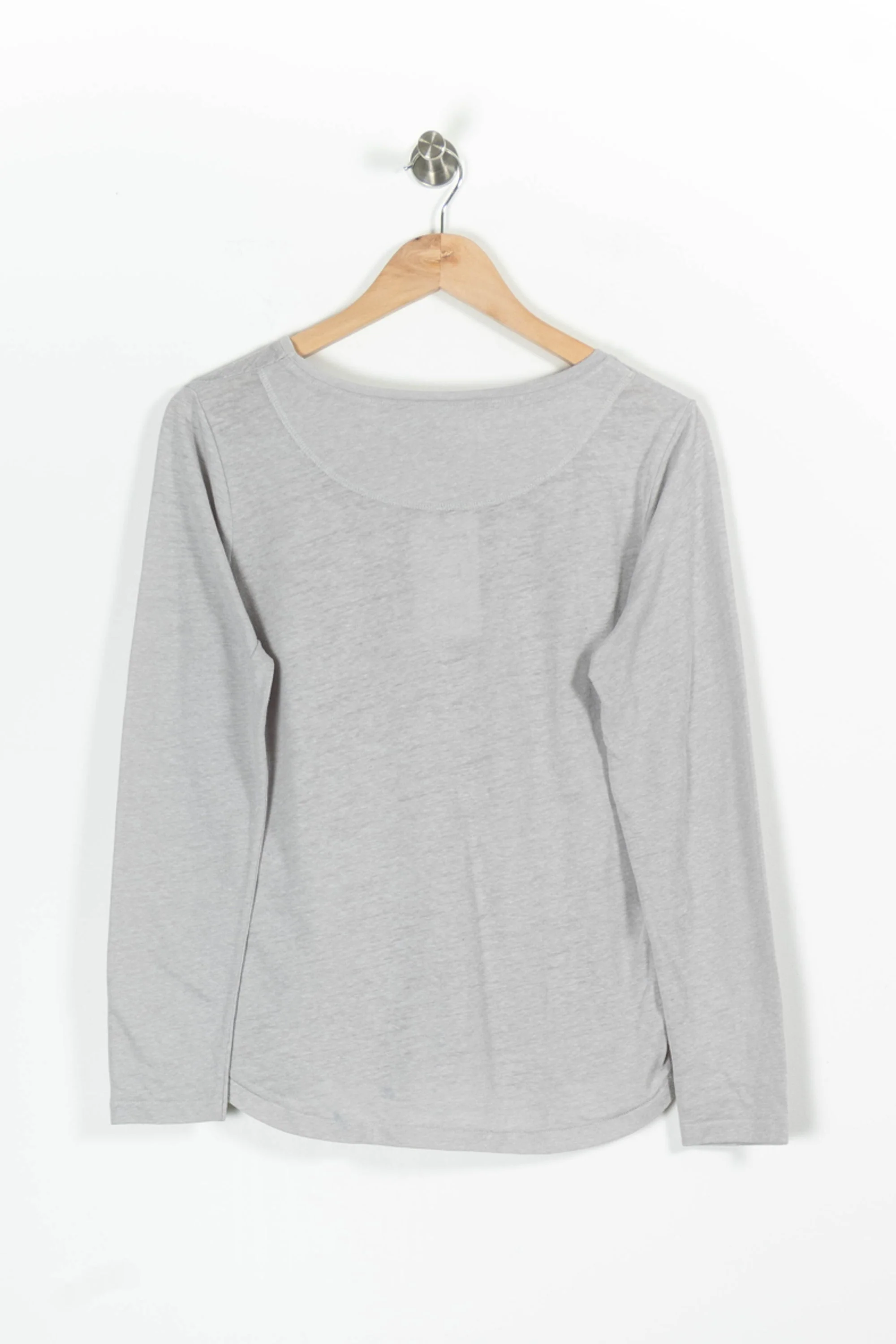 Tee-shirt Manches Longues Gris - Taille M/38 - Image 4