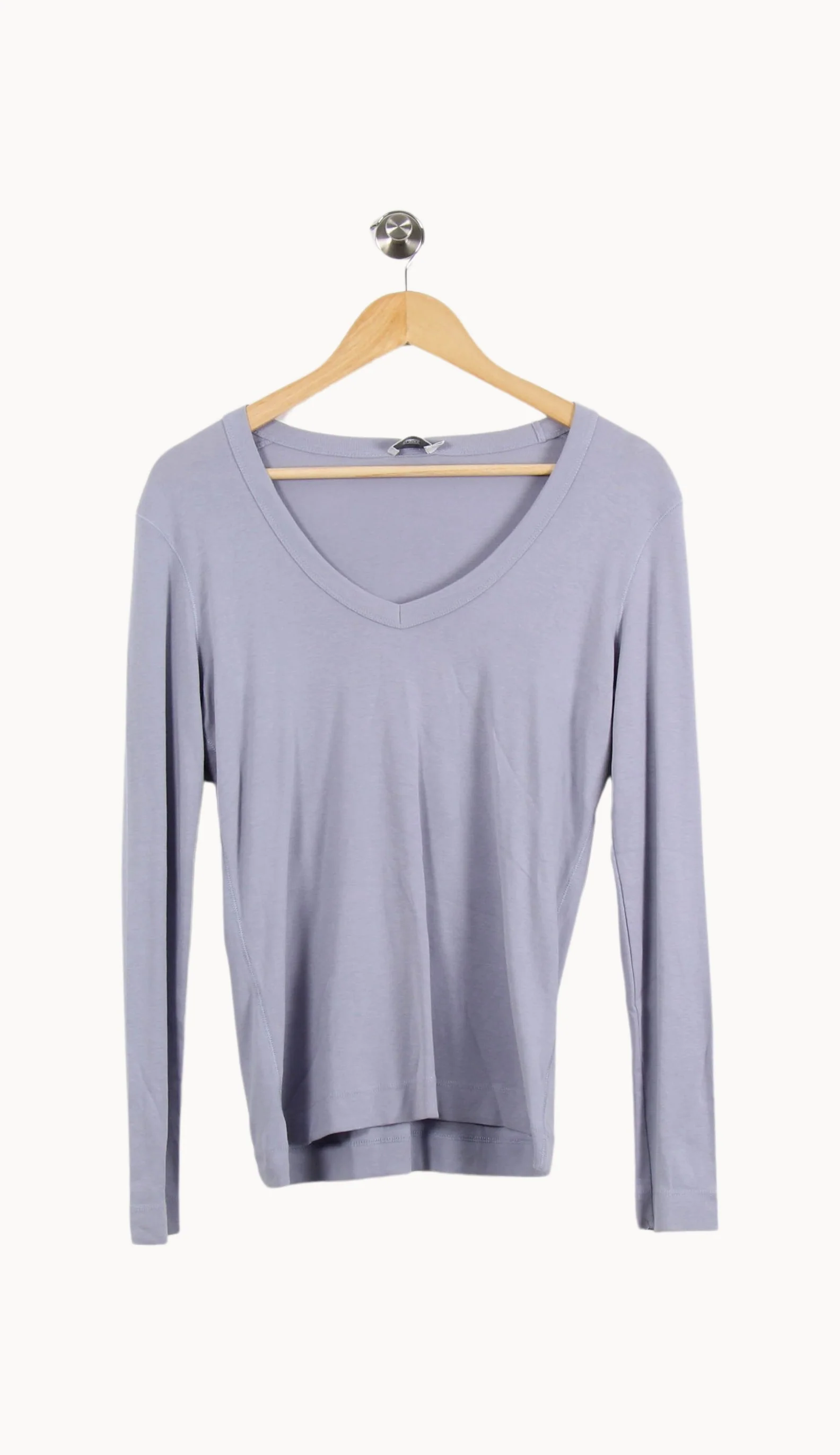 Tee-shirt Manches Longues Violet - Taille L/40 - Image 2