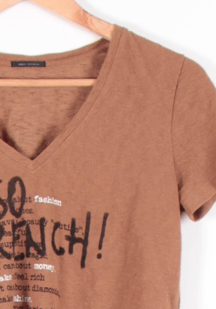 Tee-shirt Marron - Taille S/36 - Image 3