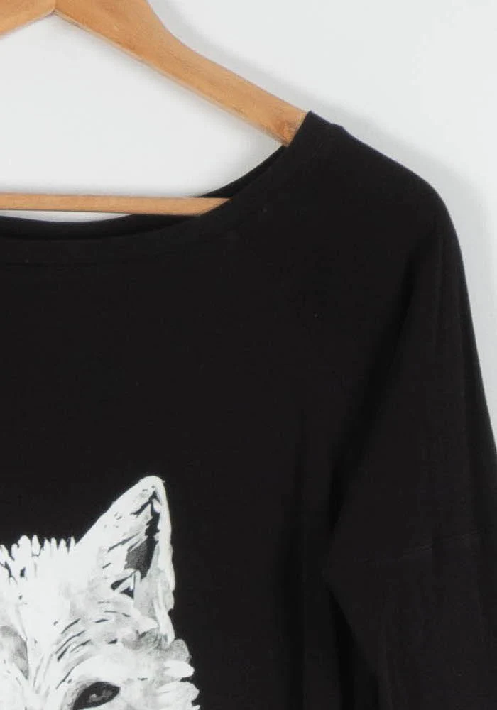 Tee-shirt Noir et Blanc - Taille S/36 - Image 3
