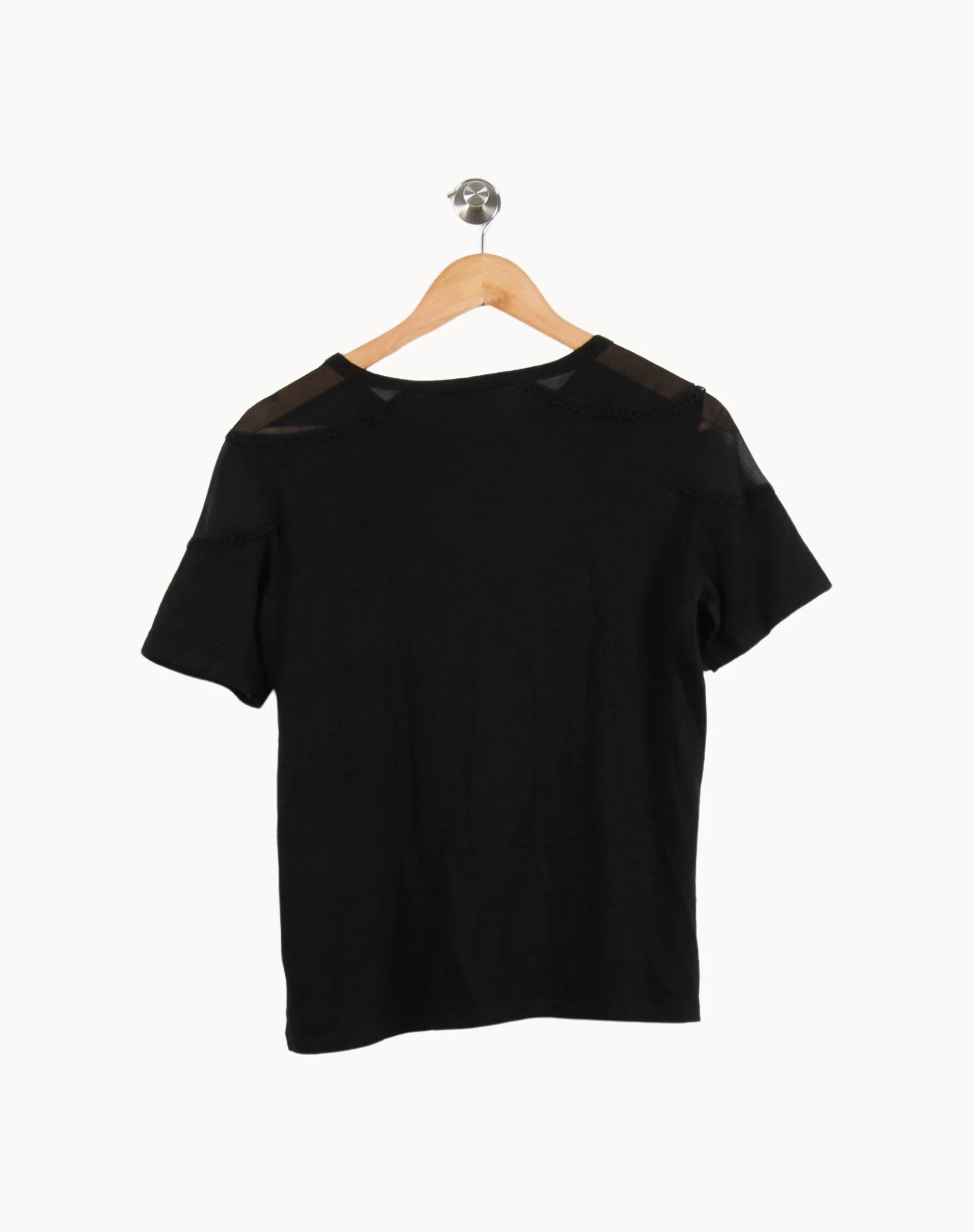 Tee-shirt Noir - Taille M/38 - Image 4