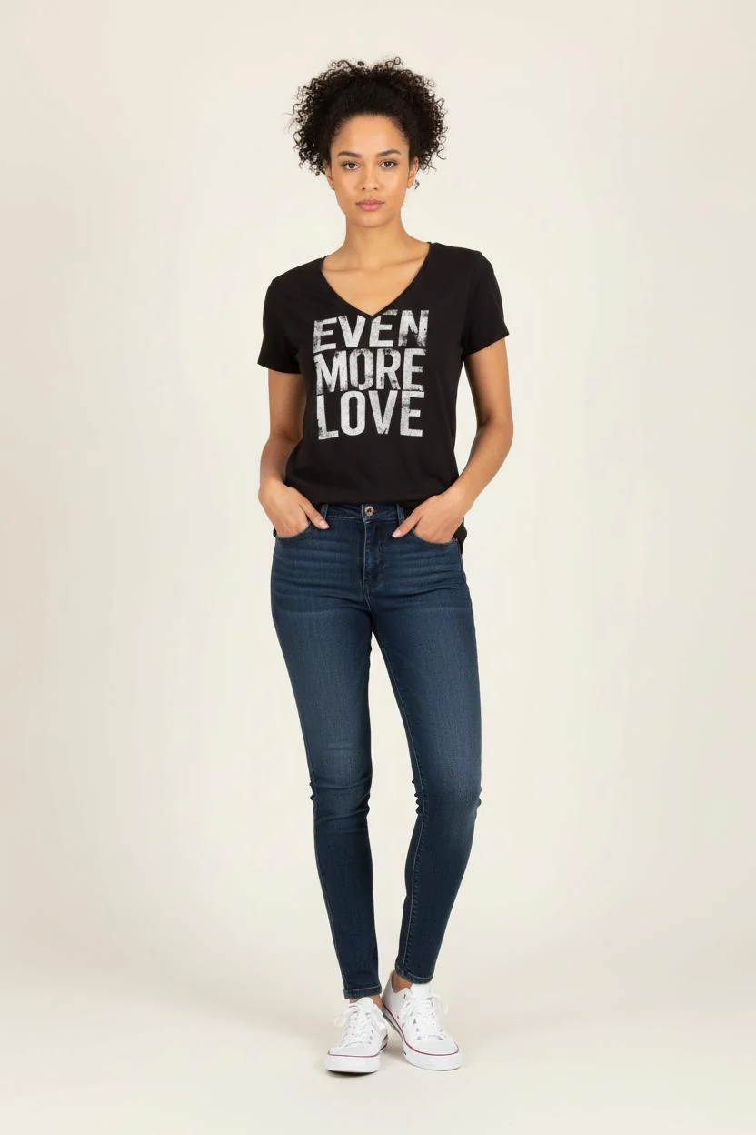Tee-shirt Noir - Taille S/36