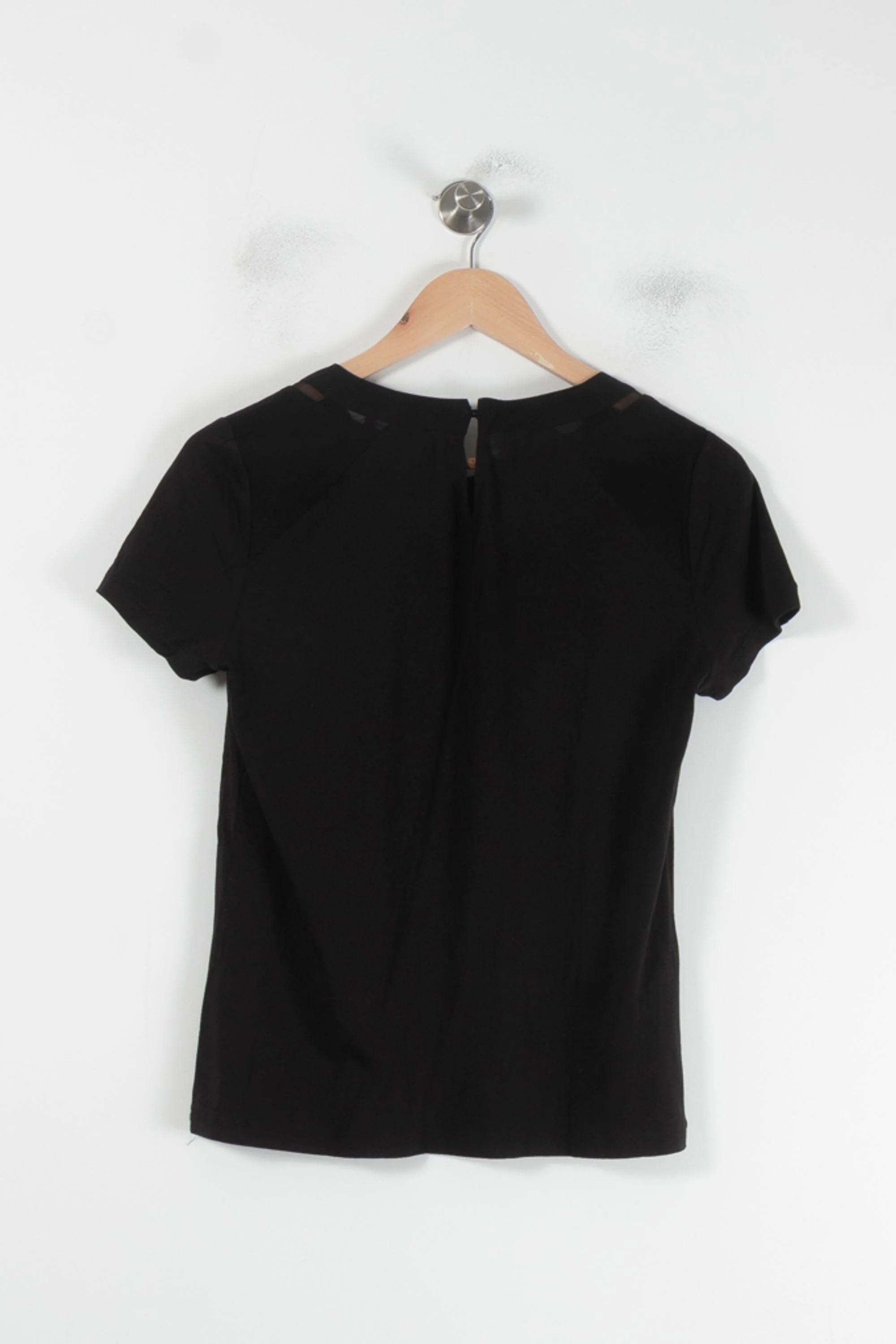 Tee-shirt Noir - Taille S/36 - Image 4