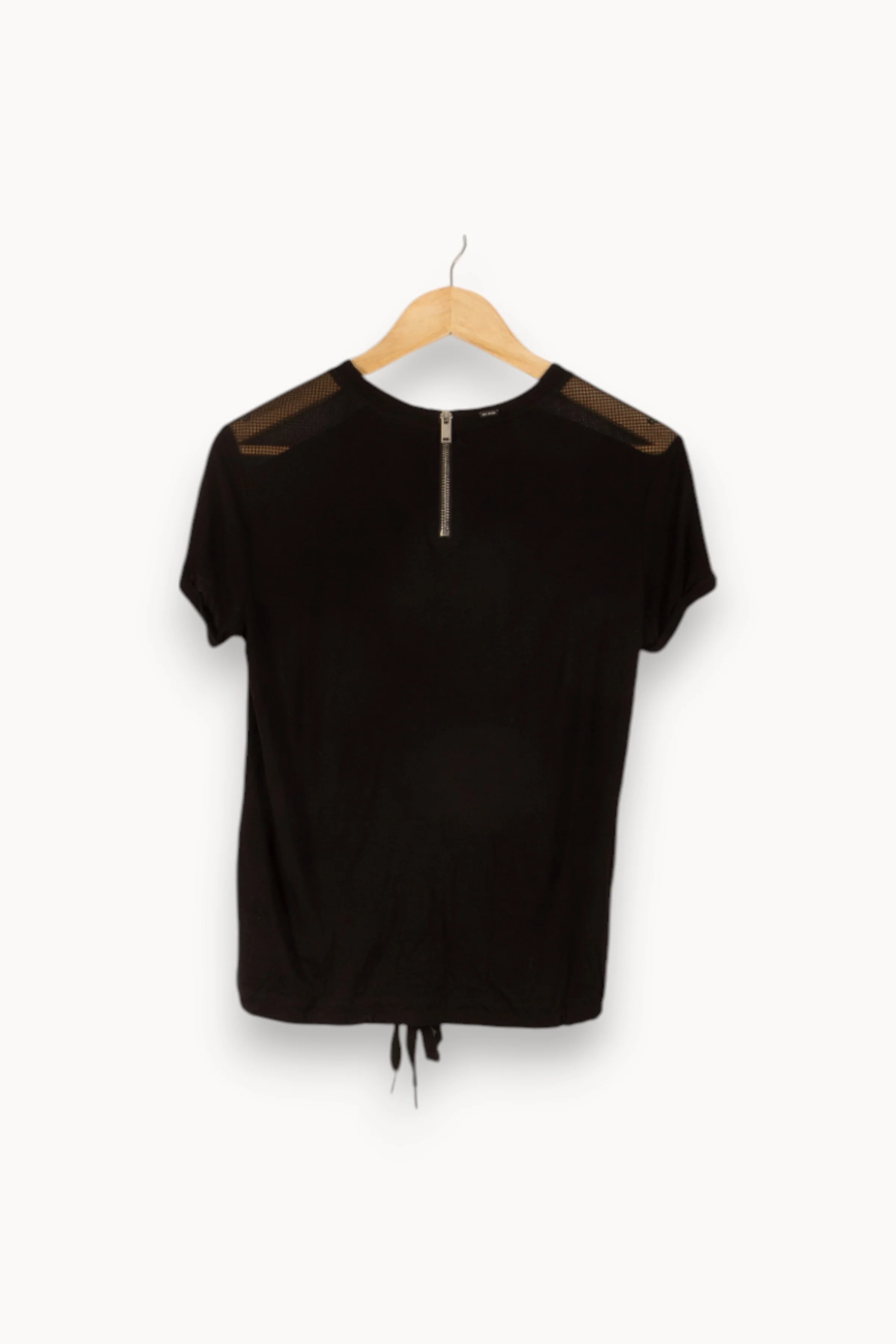 Tee-shirt Noir - Taille S/36 - Image 4