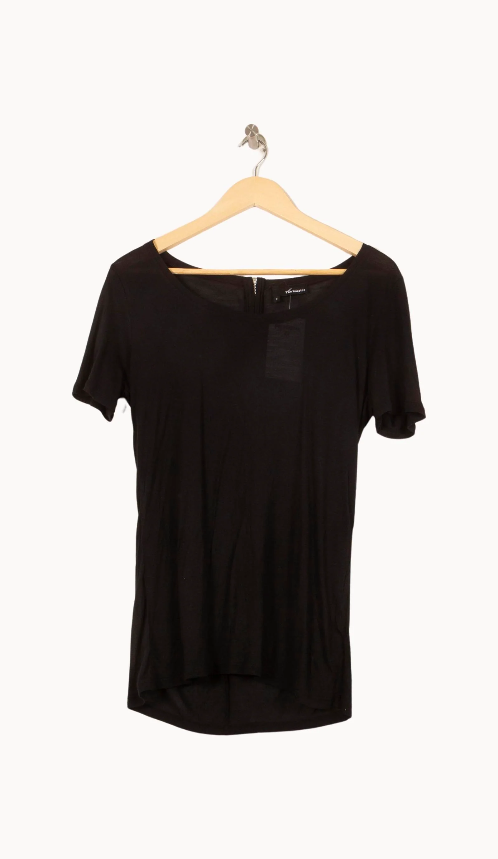 Tee-shirt Noir - Taille XS/34 - Image 2