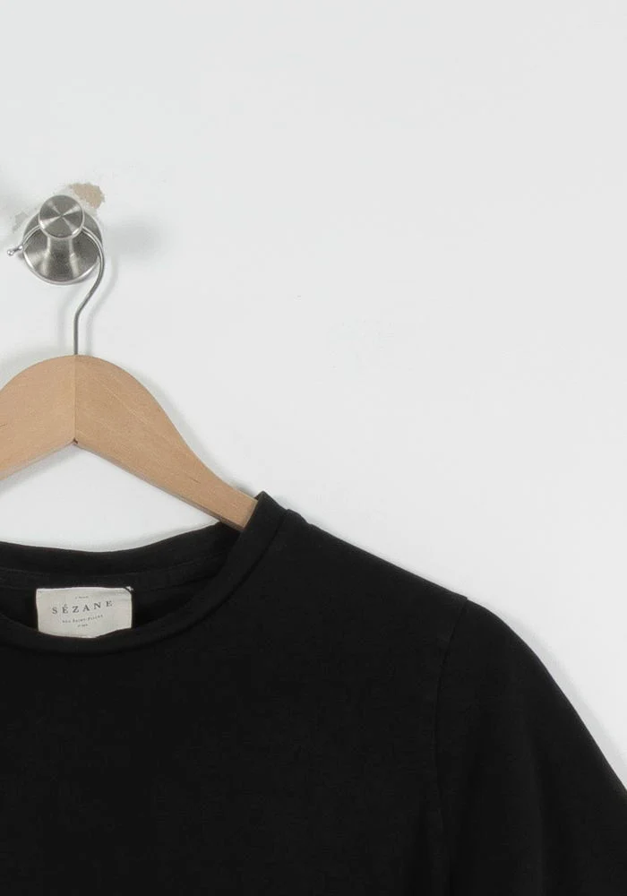 Tee-shirt Noir - Taille XS/34 - Image 3
