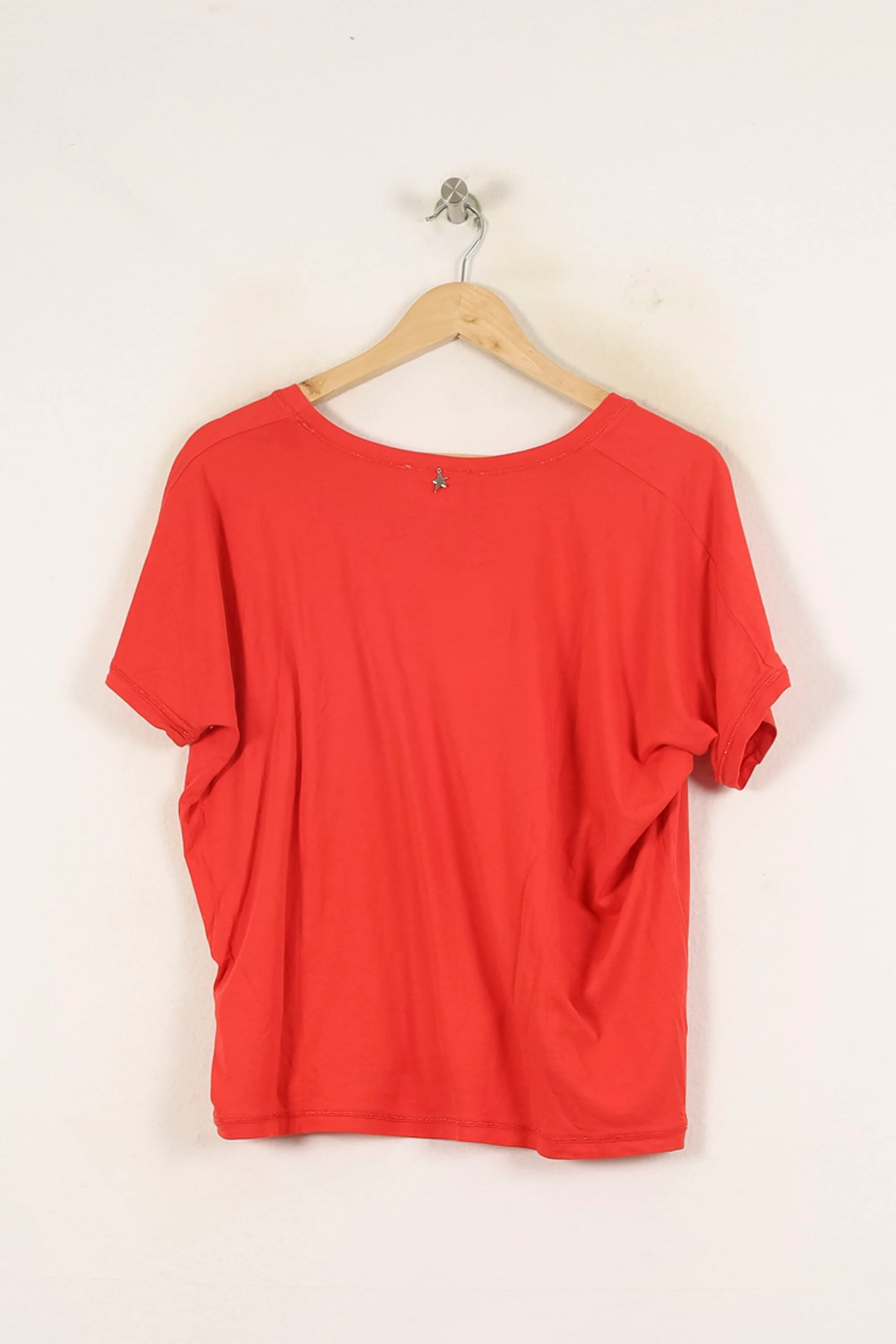 Tee-shirt Rouge - Taille S/36 - Image 4