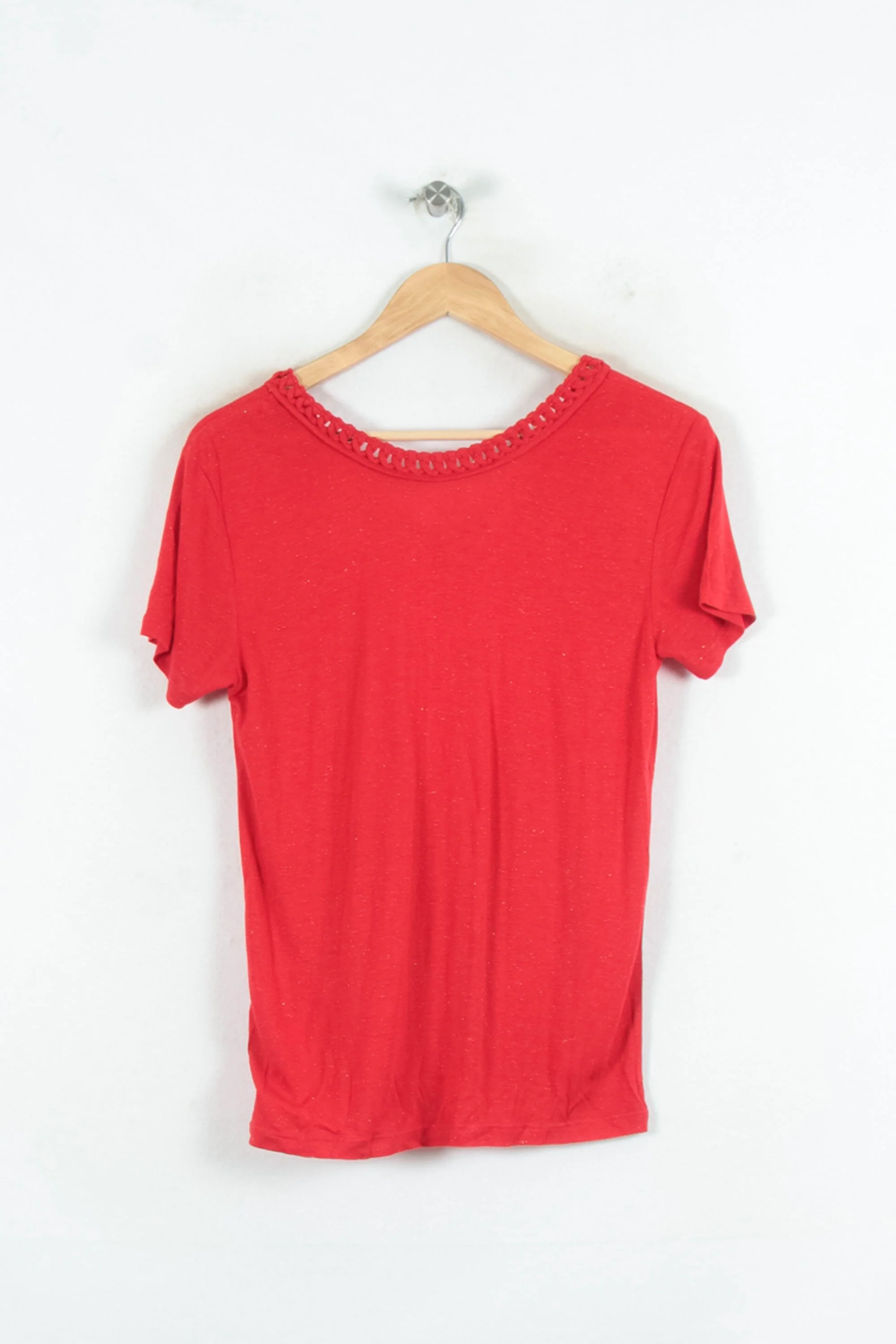 Tee-shirt Rouge - Taille S/36 - Image 4