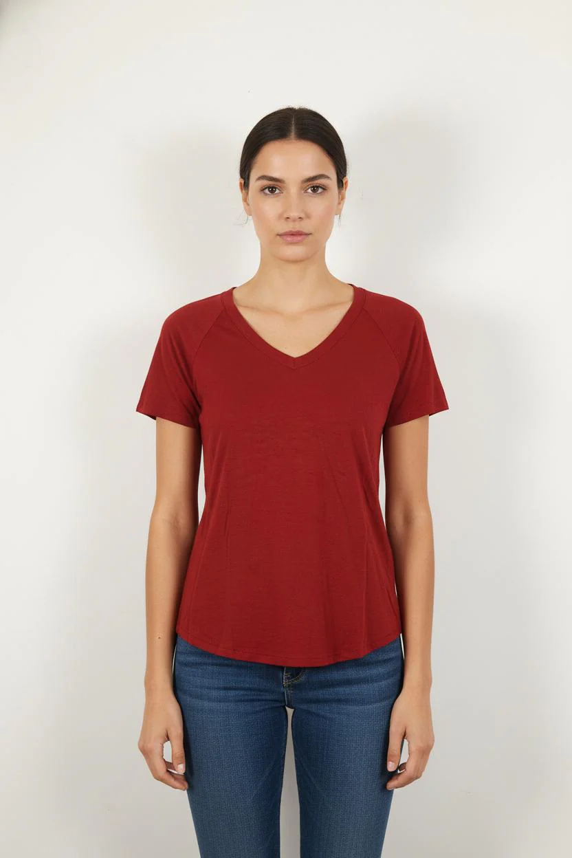 Tee-shirt Rouge - Taille XS/34