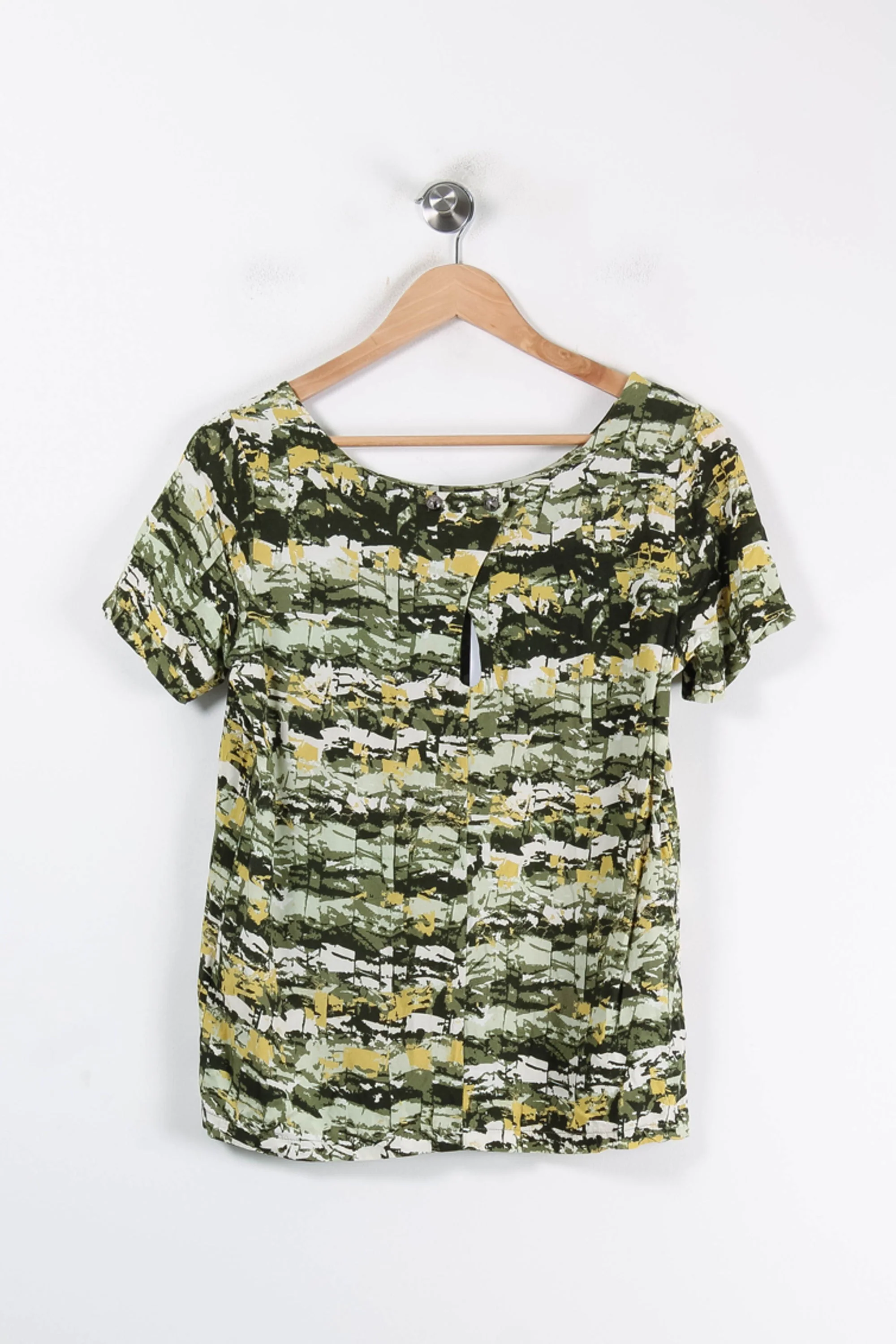 Tee-shirt Vert et Jaune - Taille S/36 - Image 4