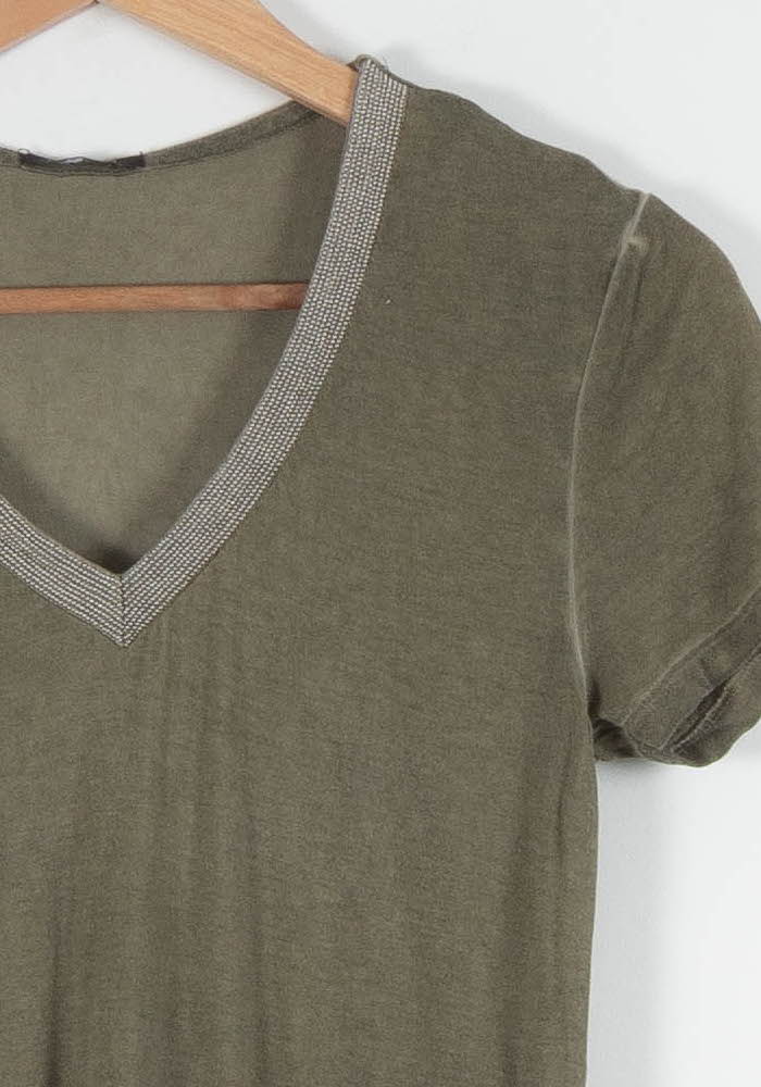 Tee-shirt Vert - Taille S/36 - Image 3