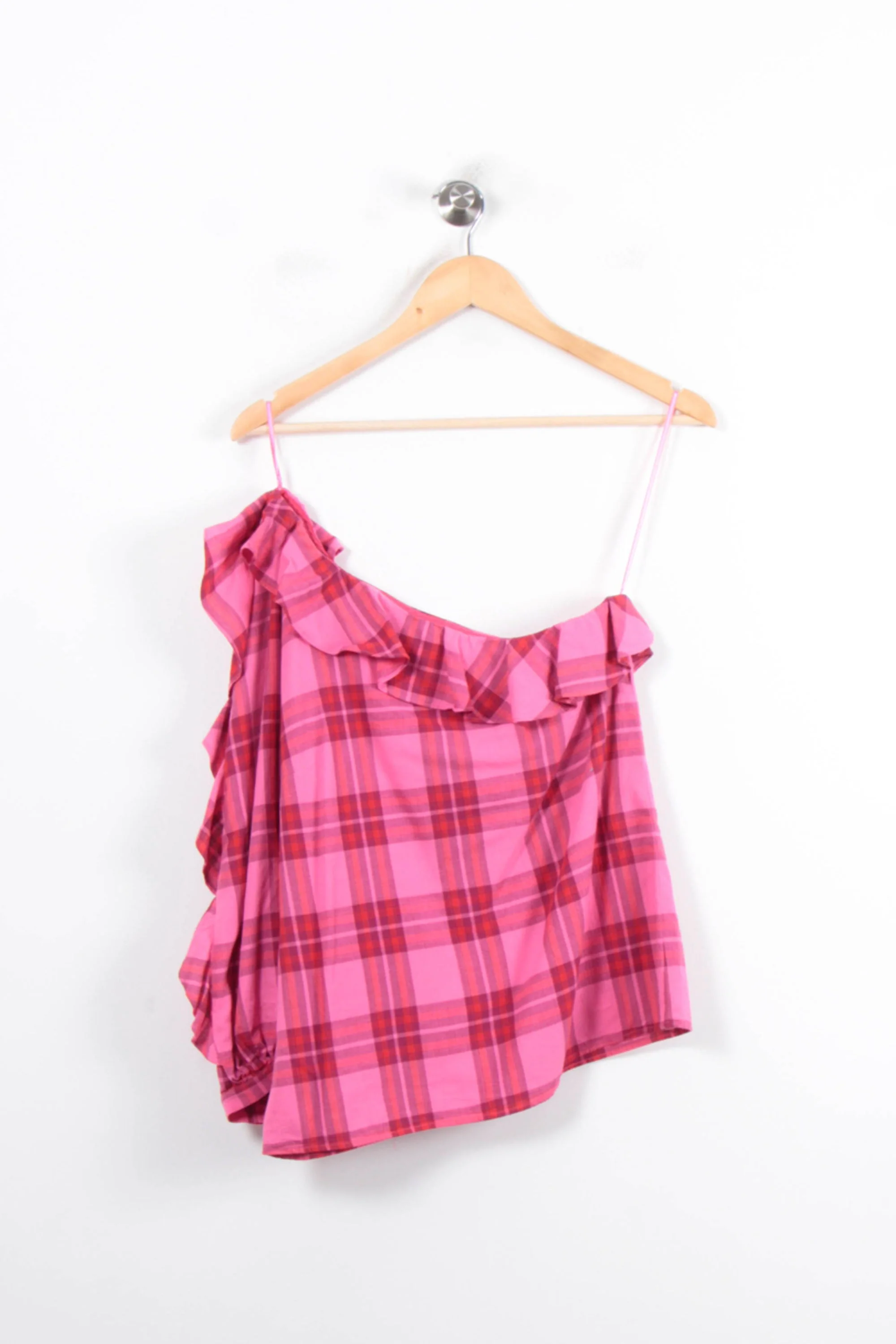 Top à Bretelle Rose et Rouge - Taille M/38 - Image 2