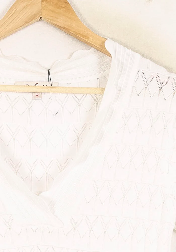 Top Blanc - Taille M/38 - Image 3