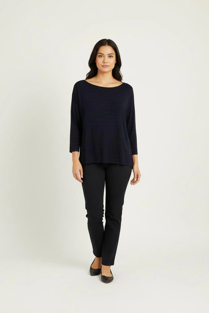 Top bleu - Taille S/36