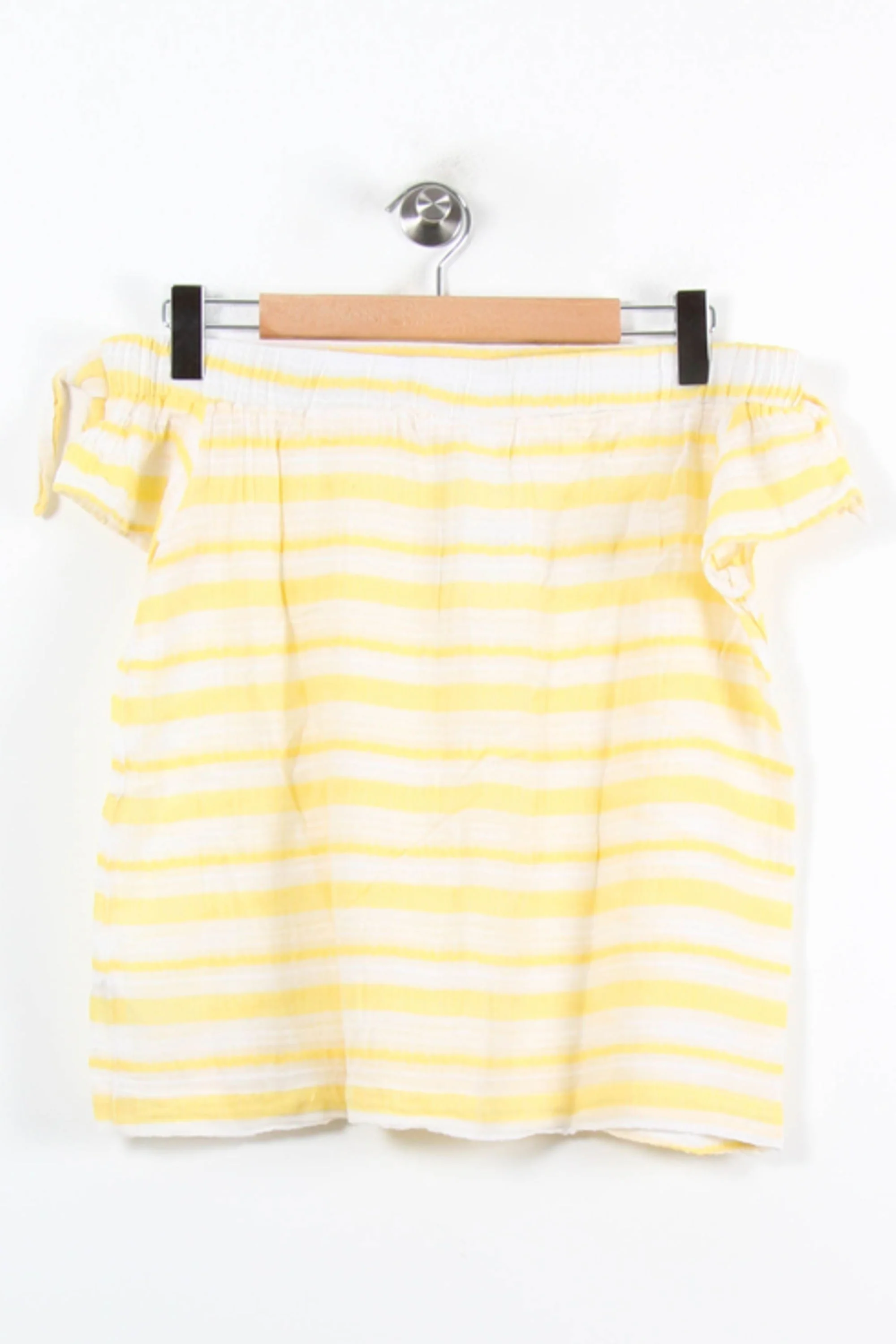 Top Jaune et Blanc - Taille XL/42 - Image 4
