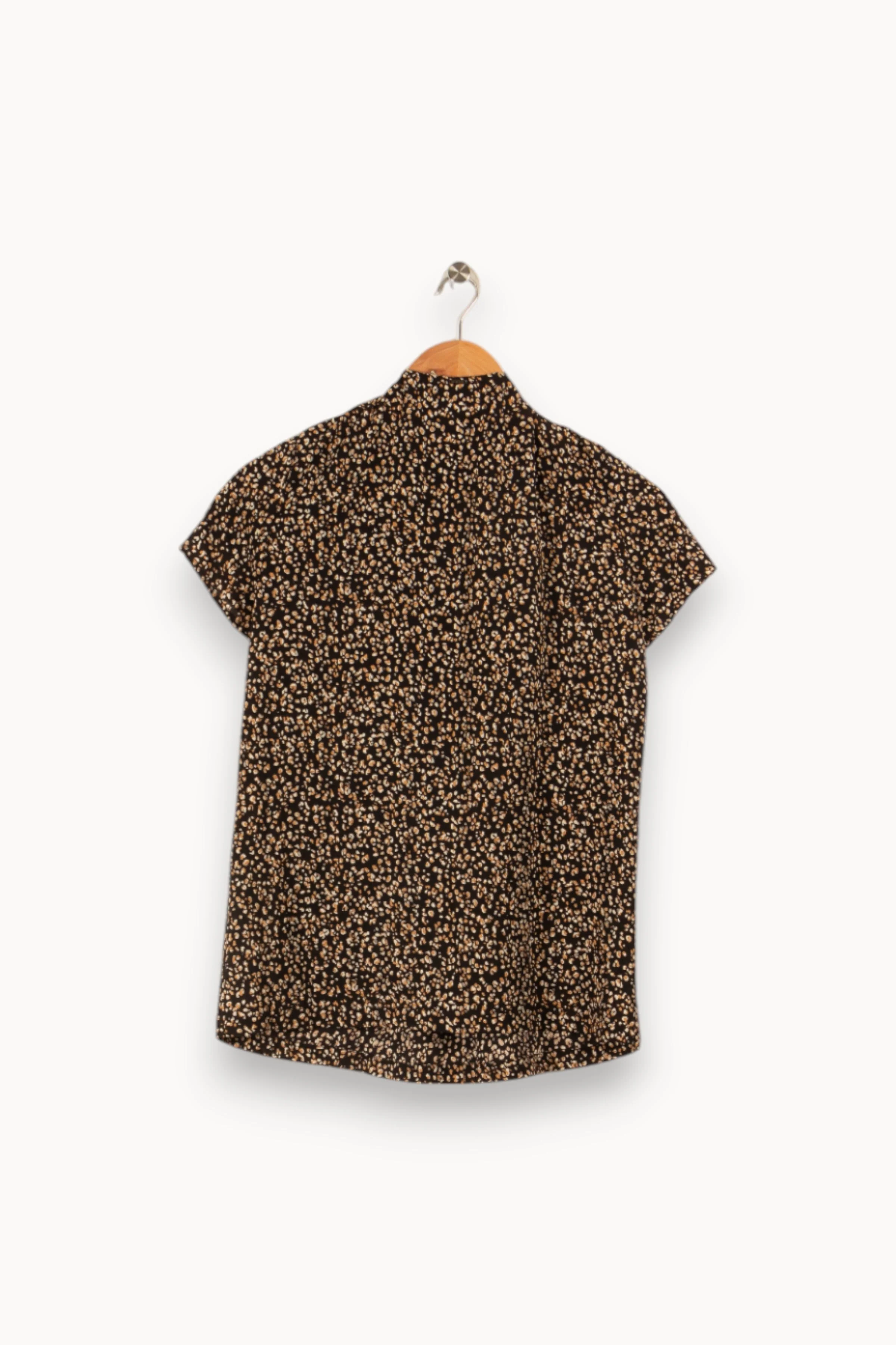 Top noir à motifs - Taille M/38 - Image 4