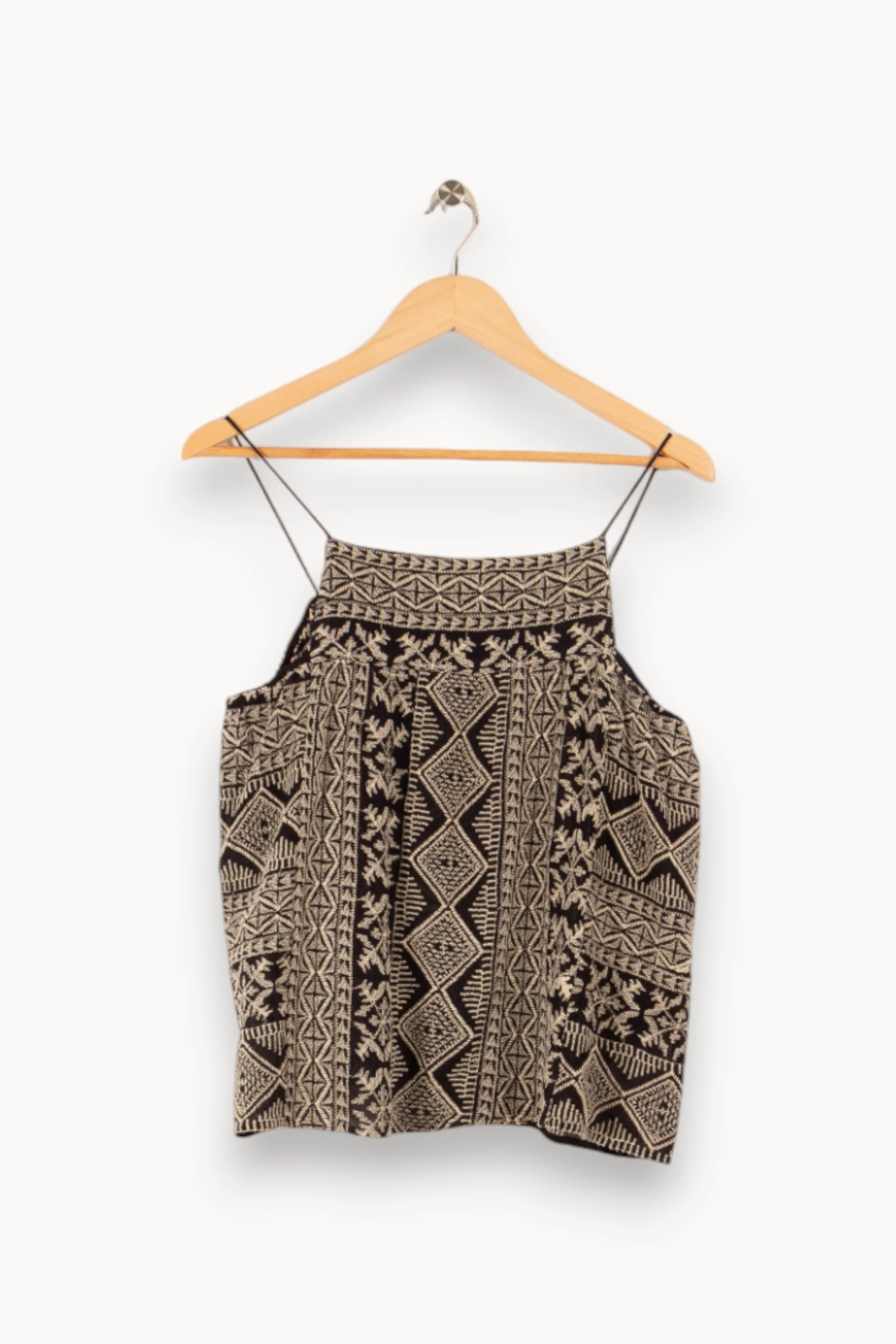 Top noir et blanc - Taille XS/34 - Image 2