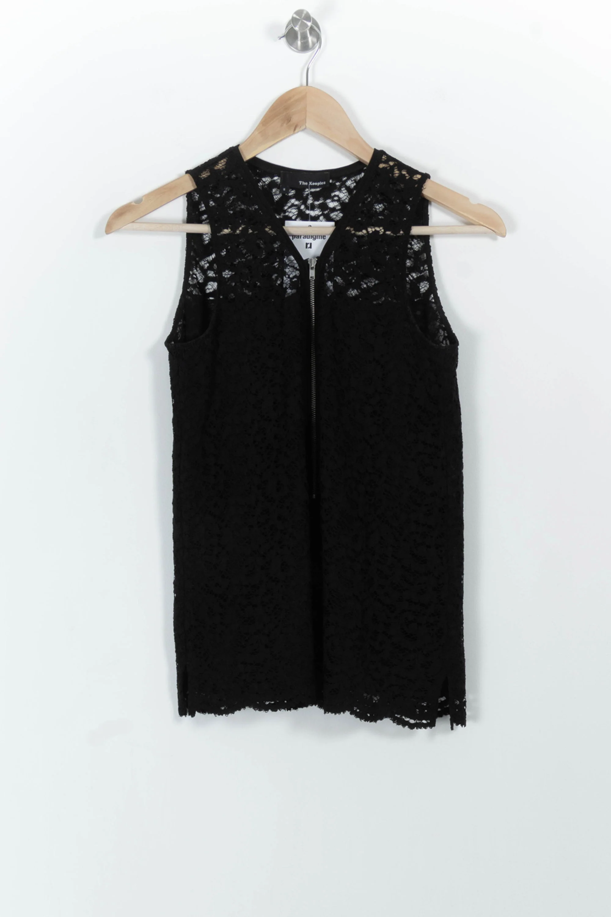 Top Sans Manches Noir - Taille S/36 - Image 2