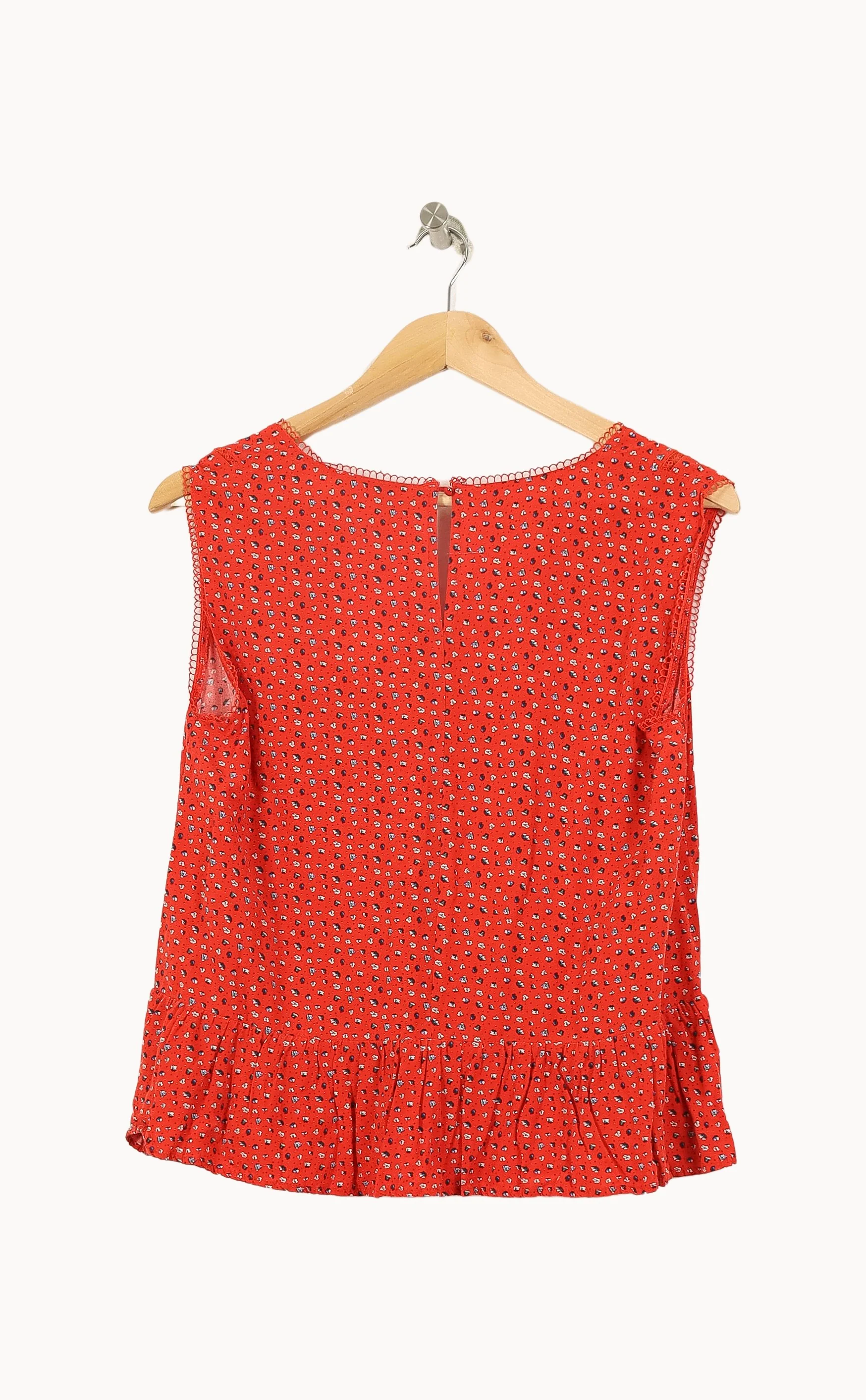 Top Sans Manches Rouge - Taille M/38 - Image 4