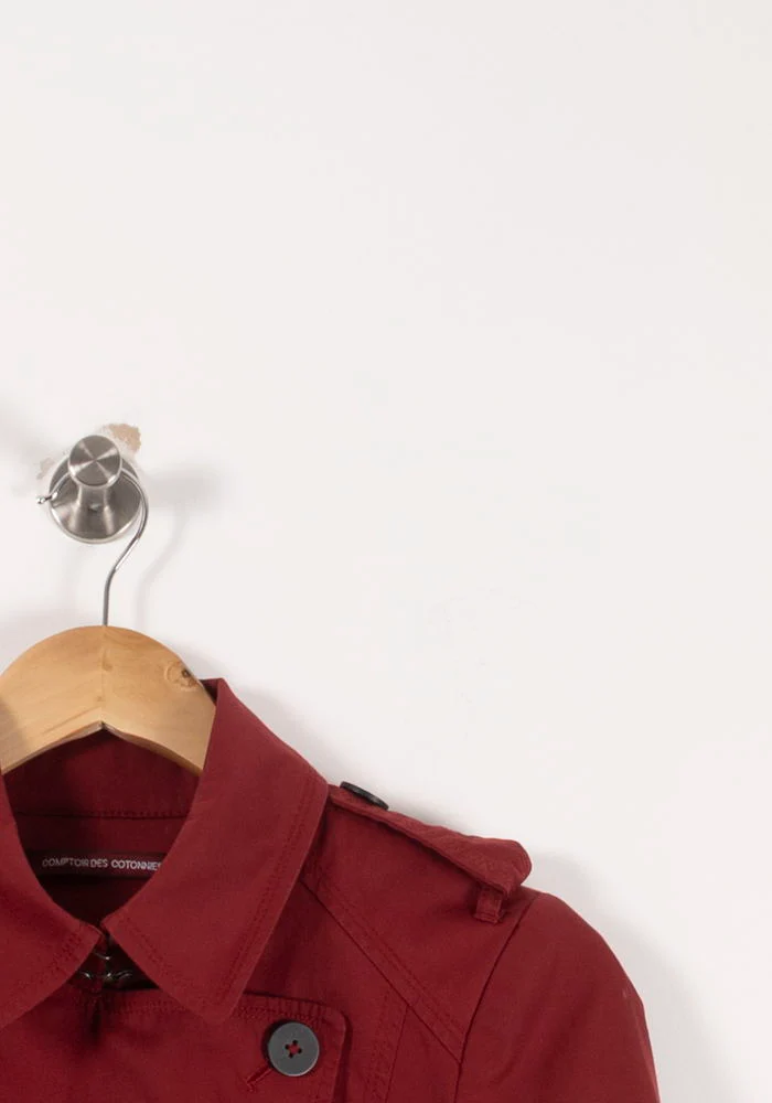 Trench rouge - Taille S/36 - Image 3