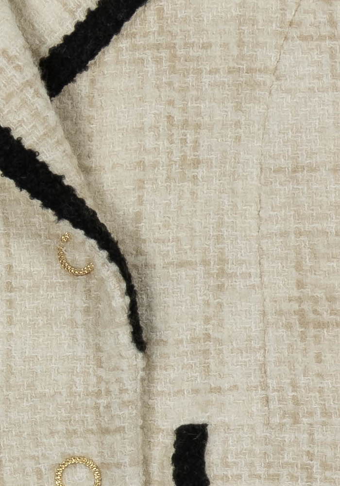 Veste Beige et Noire - Taille XS/34 - Image 3