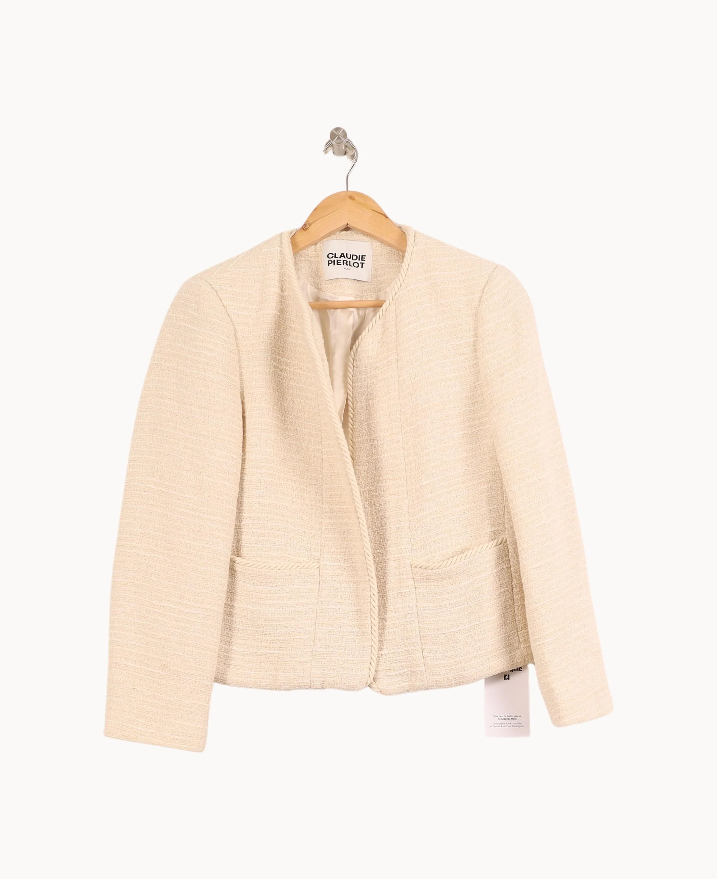 Veste Beige - Taille L/40 - Image 2