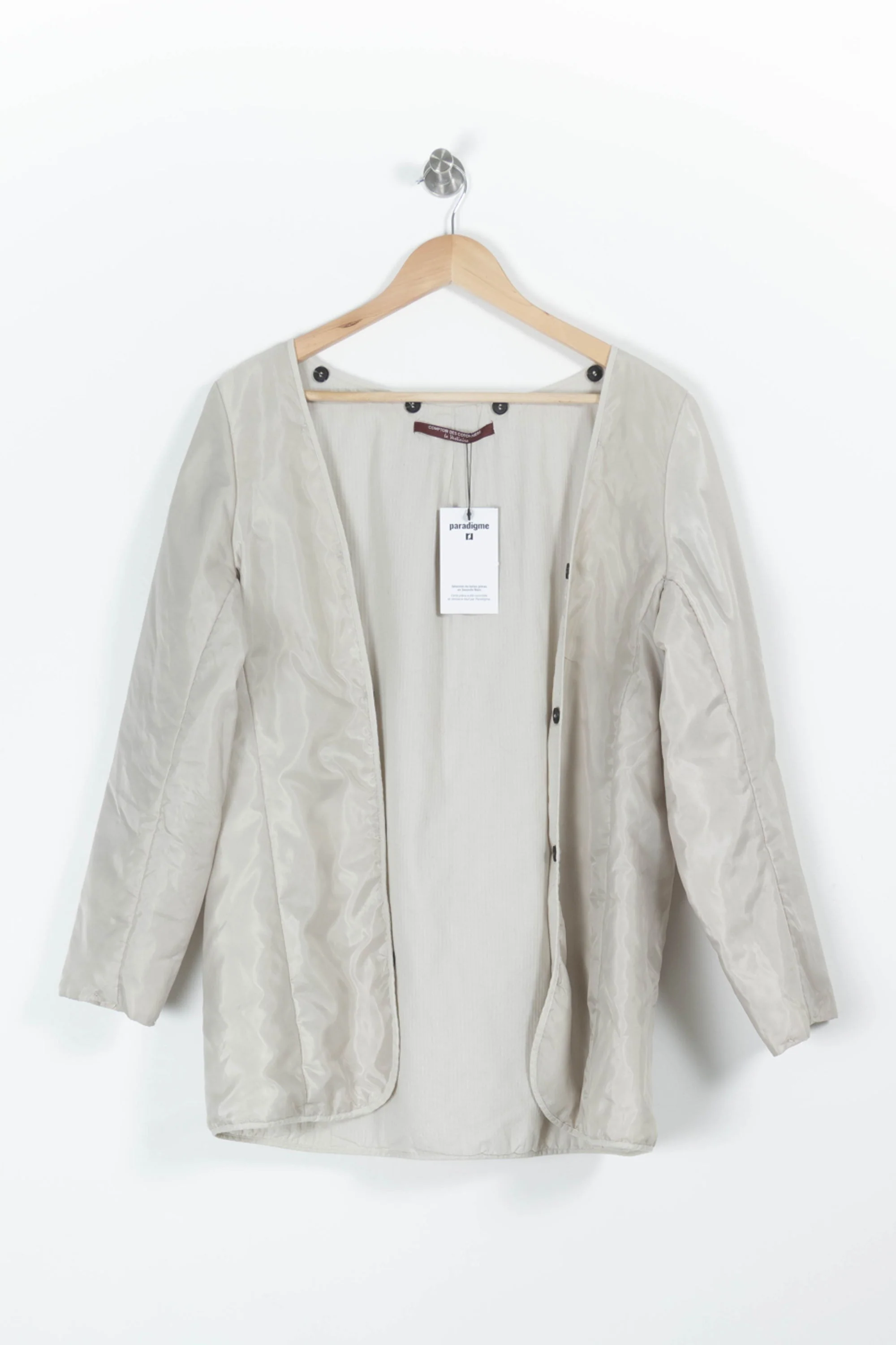Veste Beige - Taille L/40 - Image 2