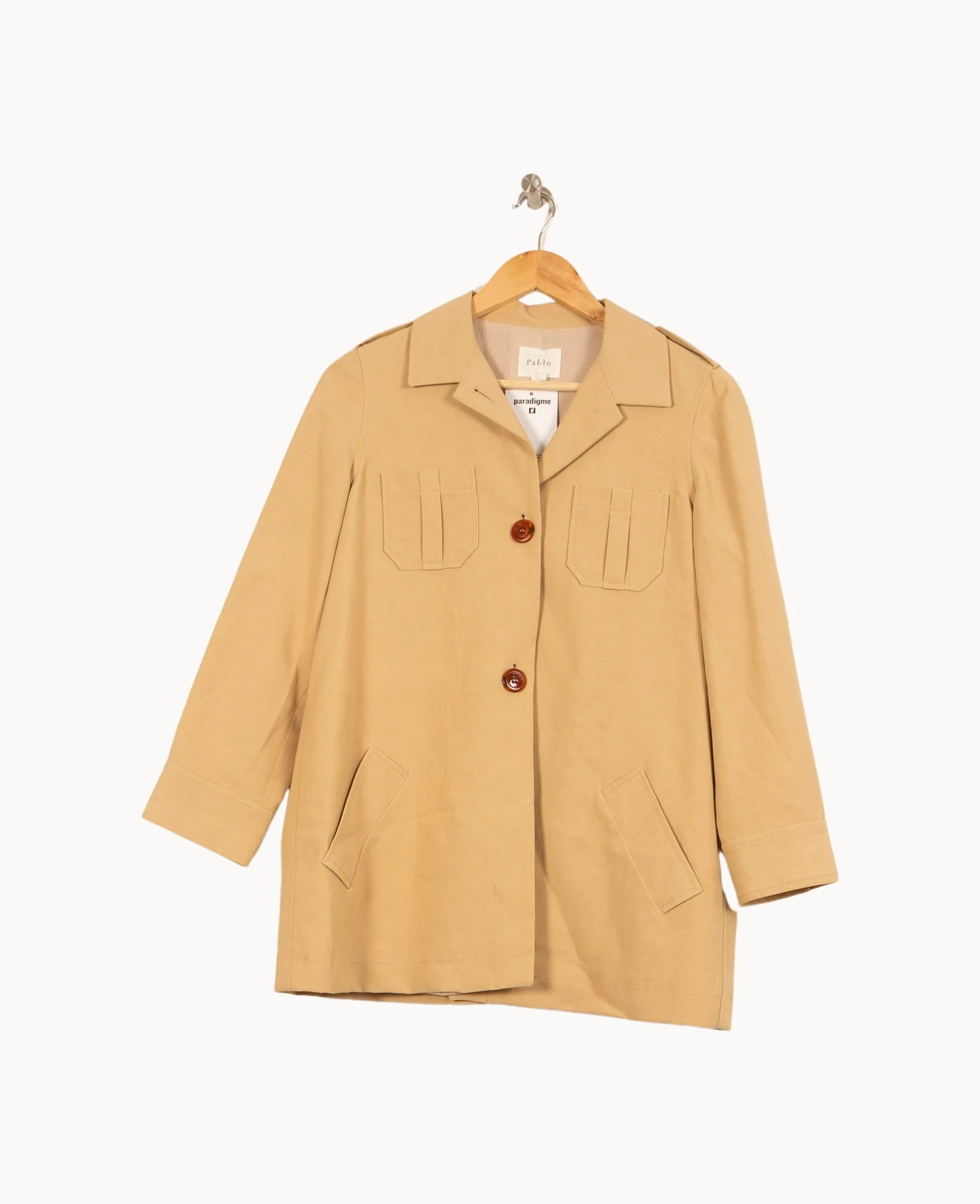 Veste Beige - Taille M/38 - Image 2