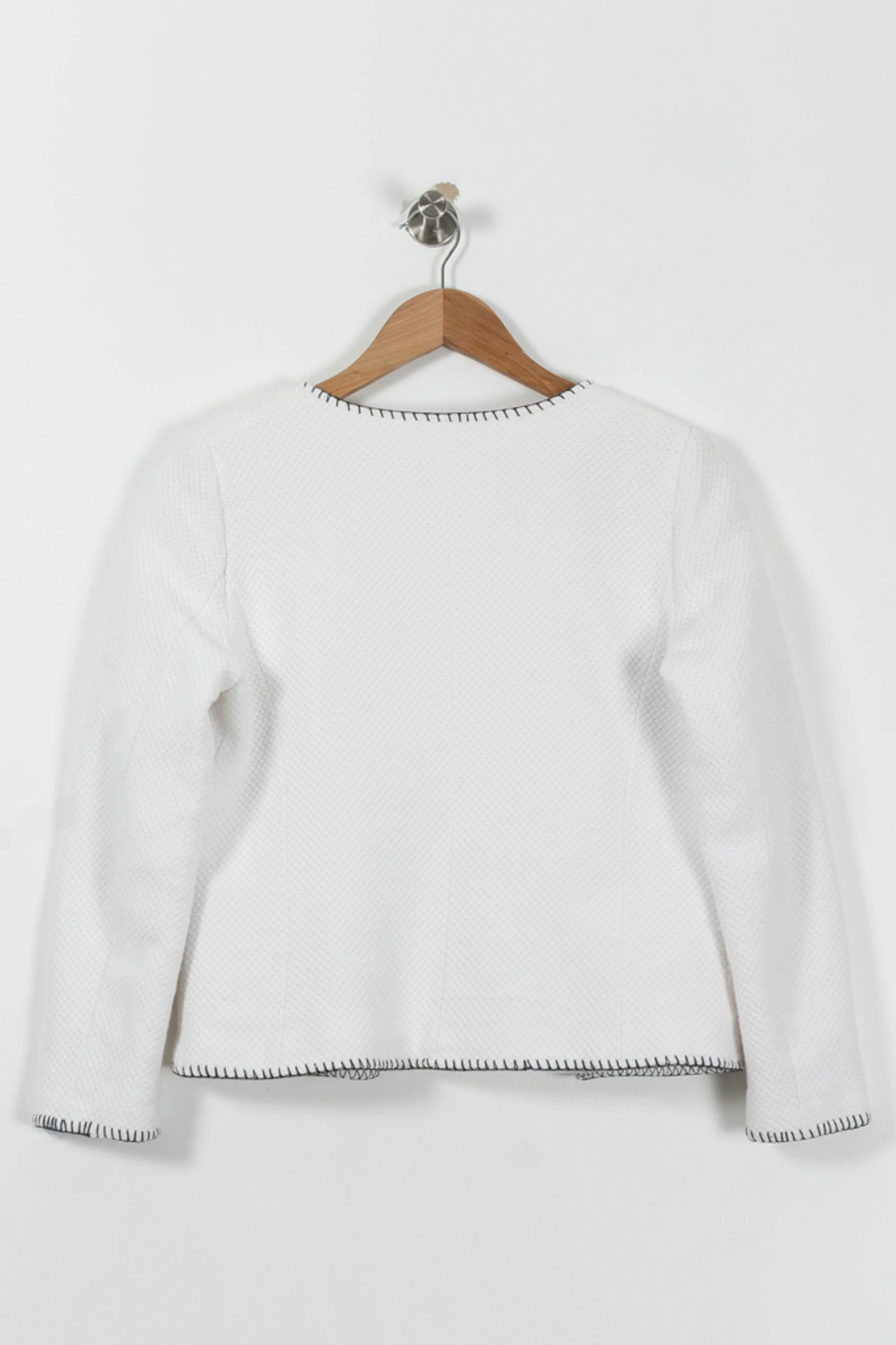 Veste Blazer Blanche et Noire - Taille M/38 - Image 4