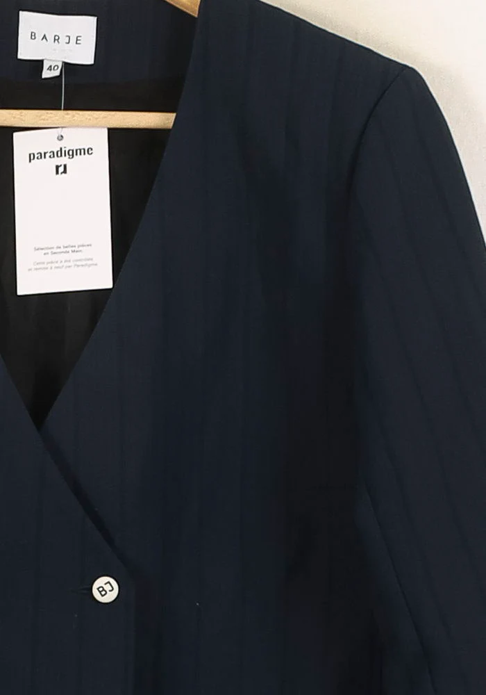 Veste Blazer Bleue - Taille L/40 - Image 3