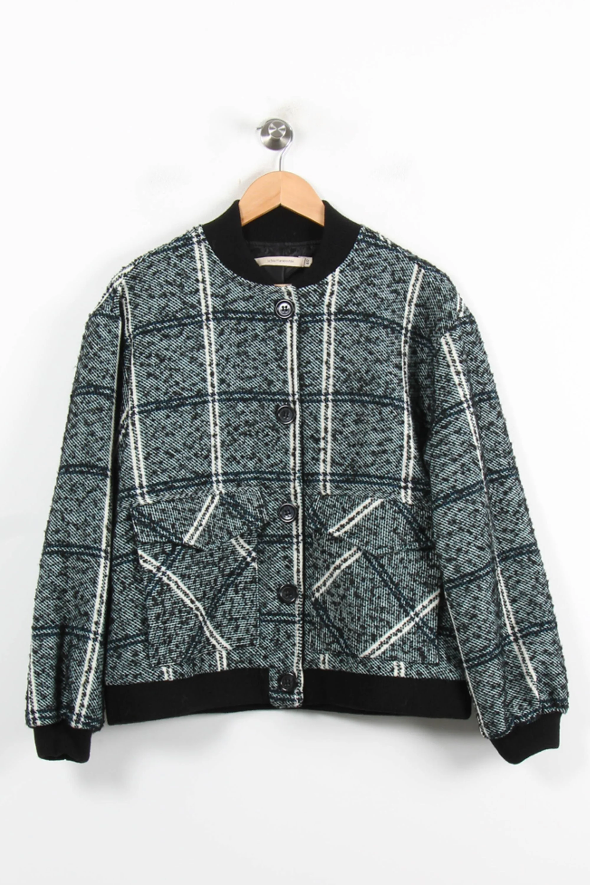 Veste Bleue et Blanche - Taille L/40 - Image 2