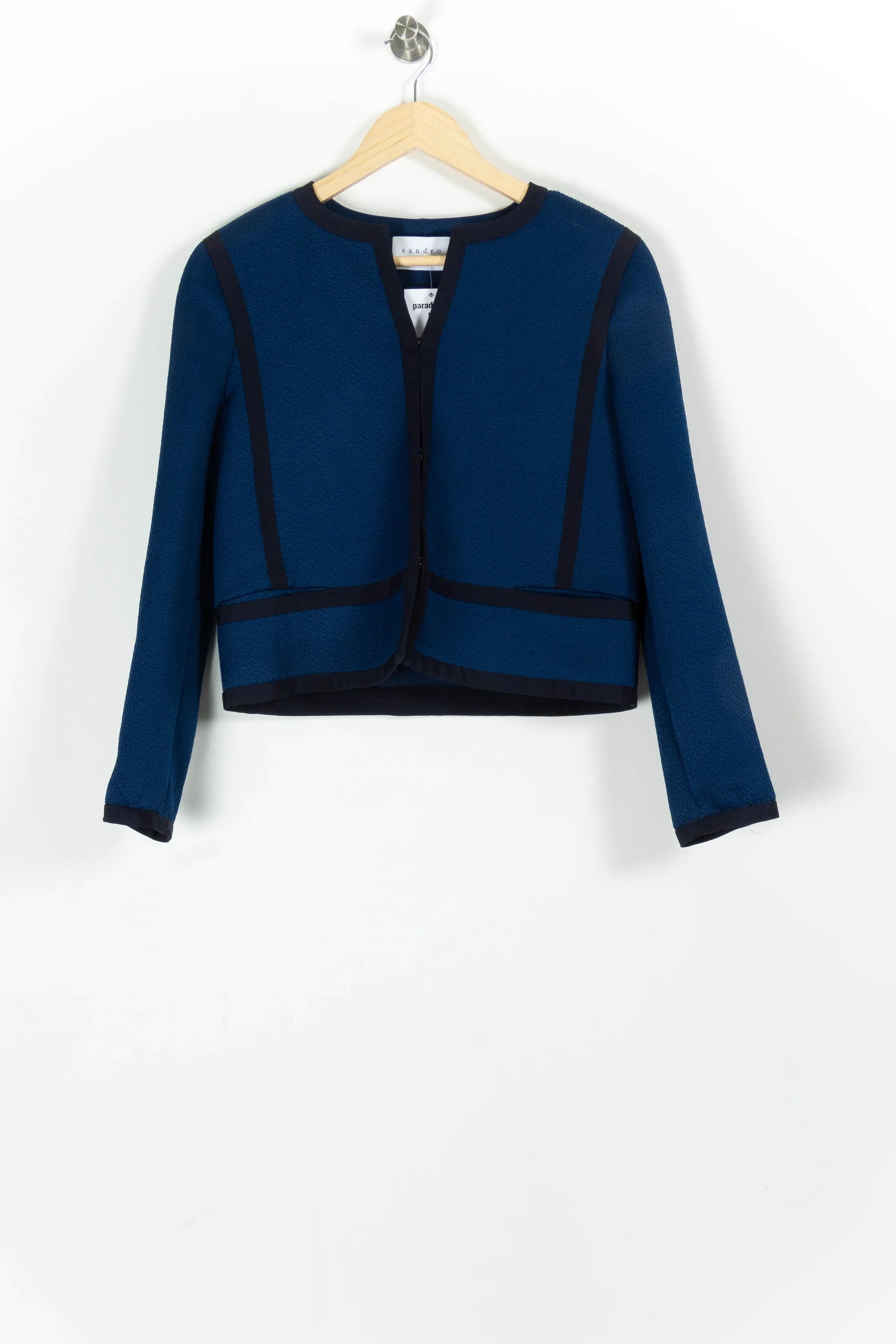 Veste Bleue et Noire - Taille S/36 - Image 2