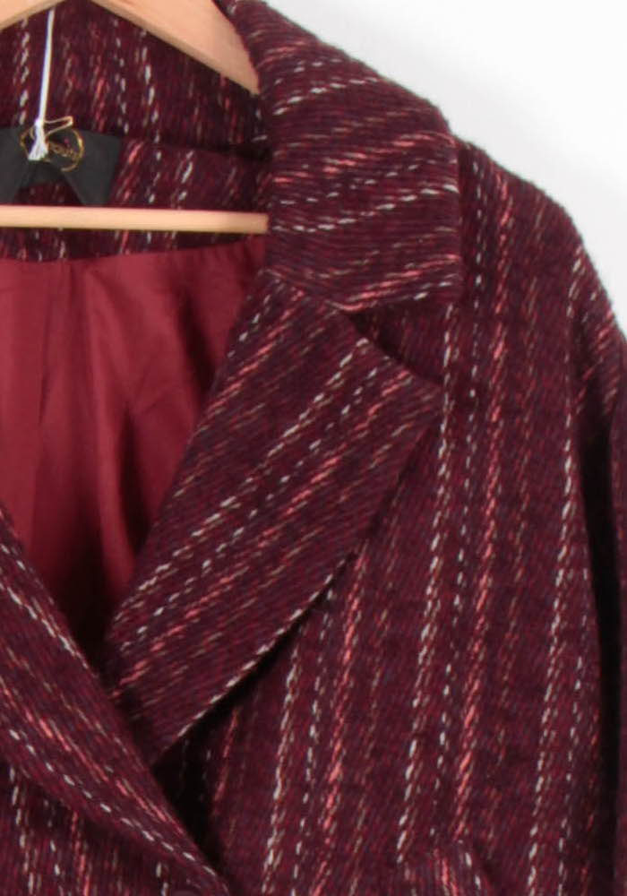 Veste Bordeaux rayée - Taille S/36 - Image 3