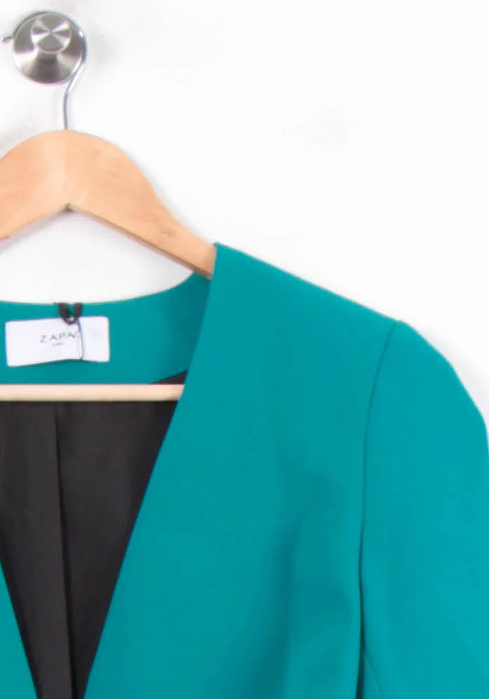 Veste Courte Verte - Taille S/36 - Image 3