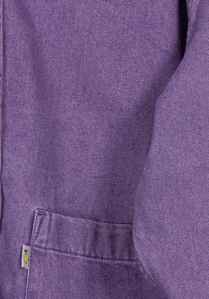 Veste en jean violette - Taille L/40 - Image 3