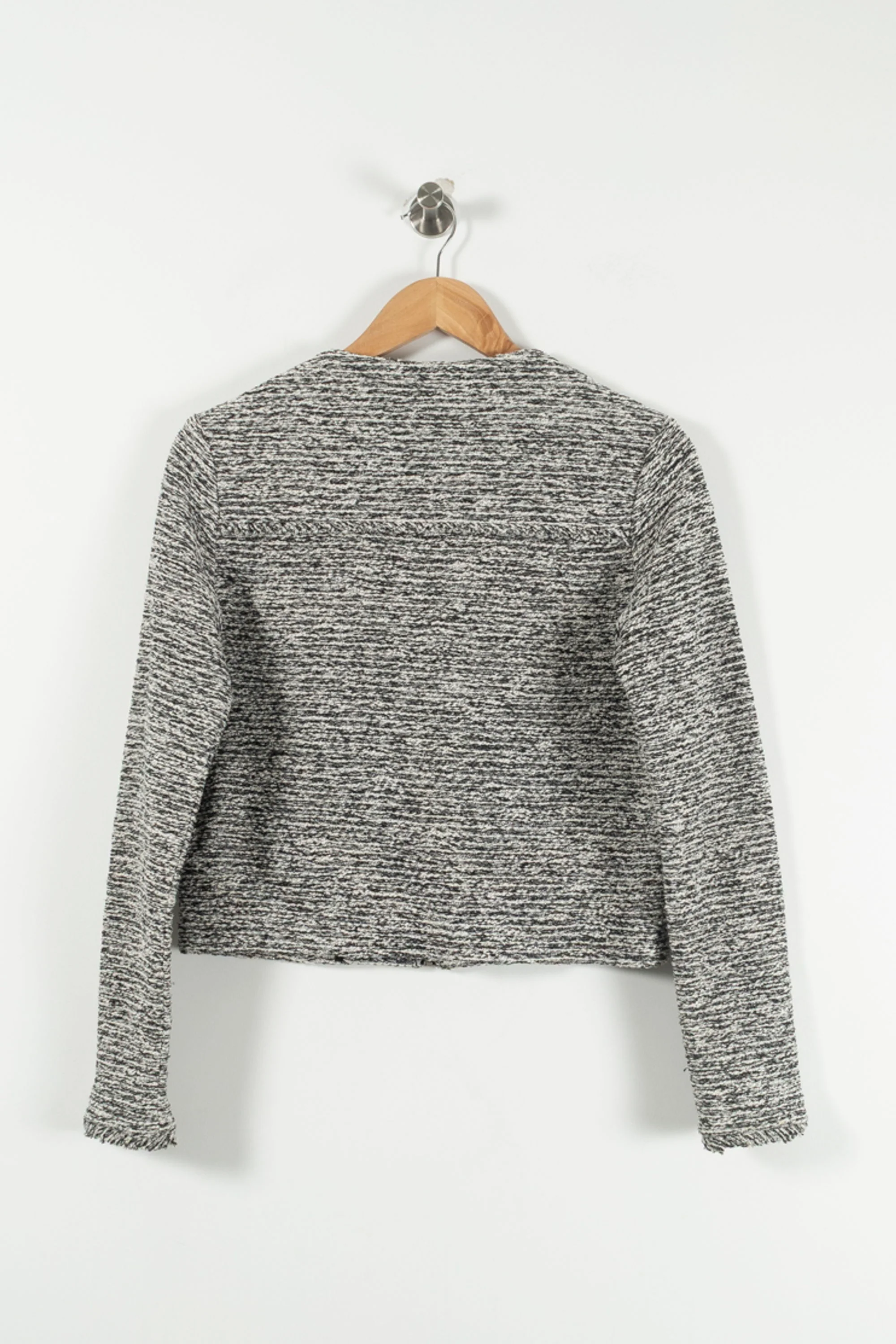 Veste Gris et Blanc - Taille S/36 - Image 4