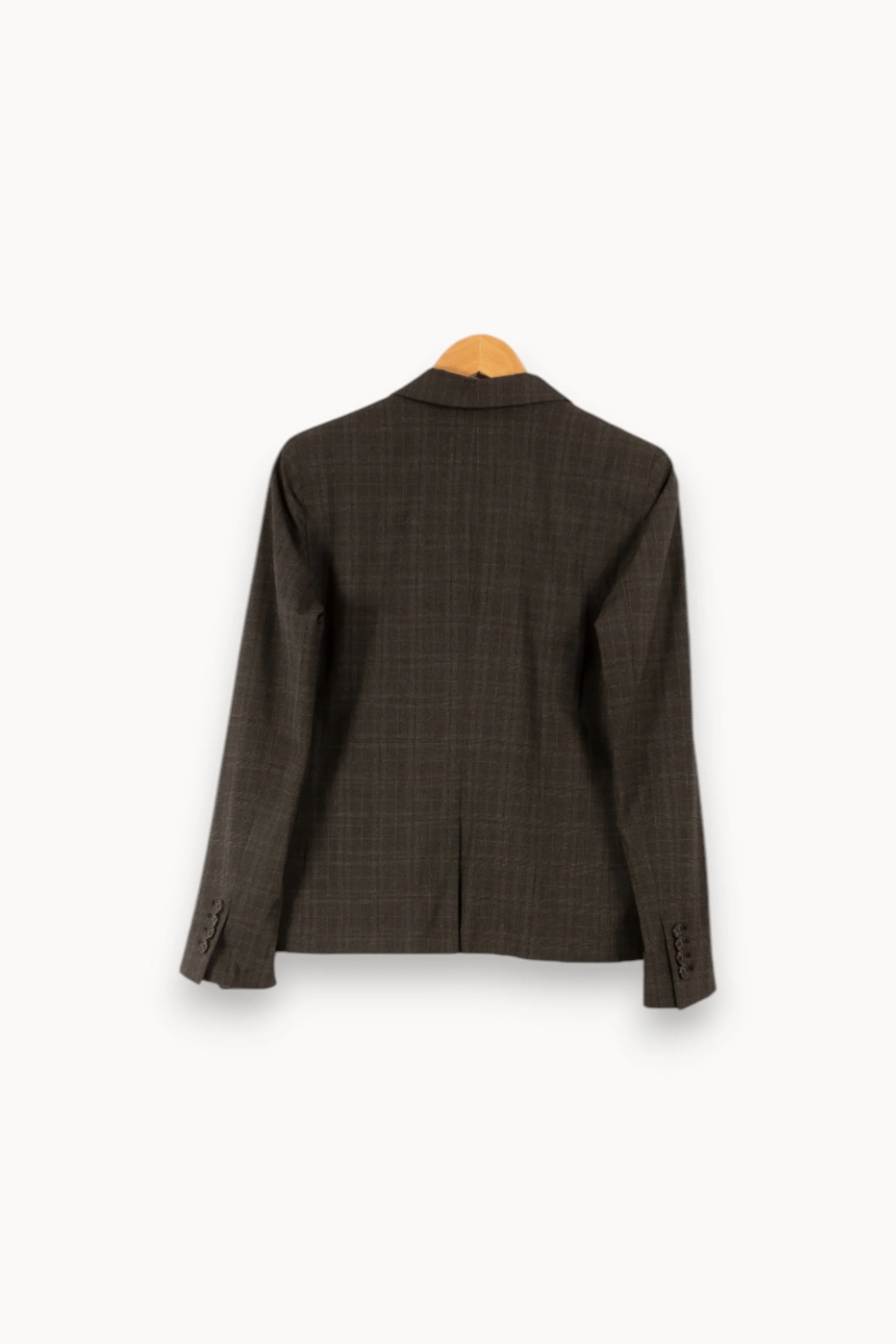 Veste grise à carreaux - Taille S/36 - Image 4