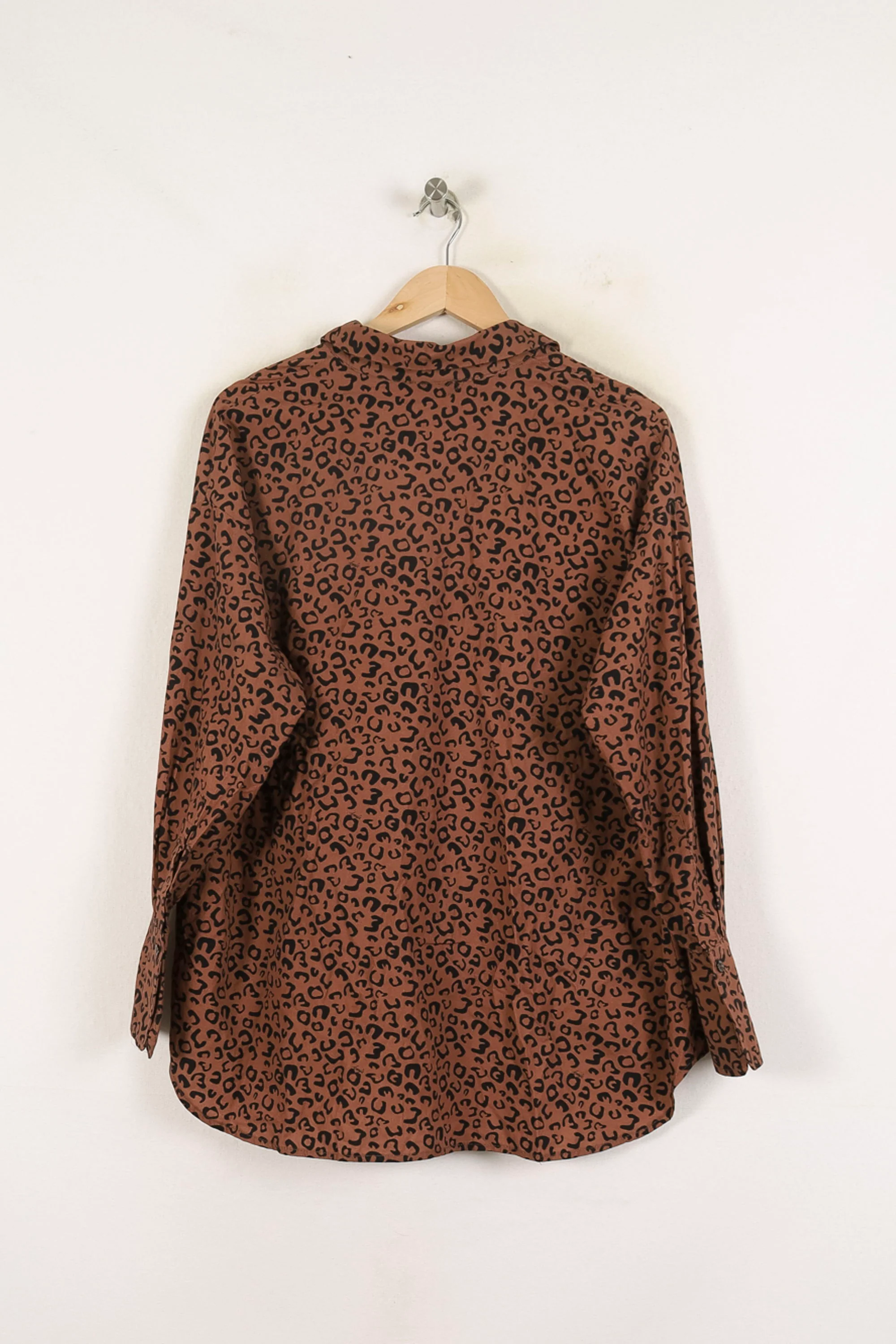 Veste Léopard Marron et Noir - Taille S/36 - Image 4