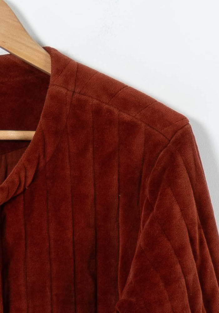 Veste Matelassée Rouge - Taille M/38 - Image 3