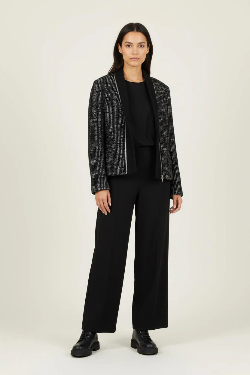 Veste Noire et Blanche - Taille M/38