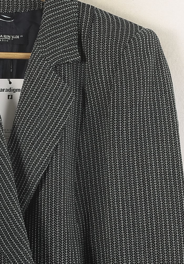 Veste Noire et Blanche - Taille XL/42 - Image 3