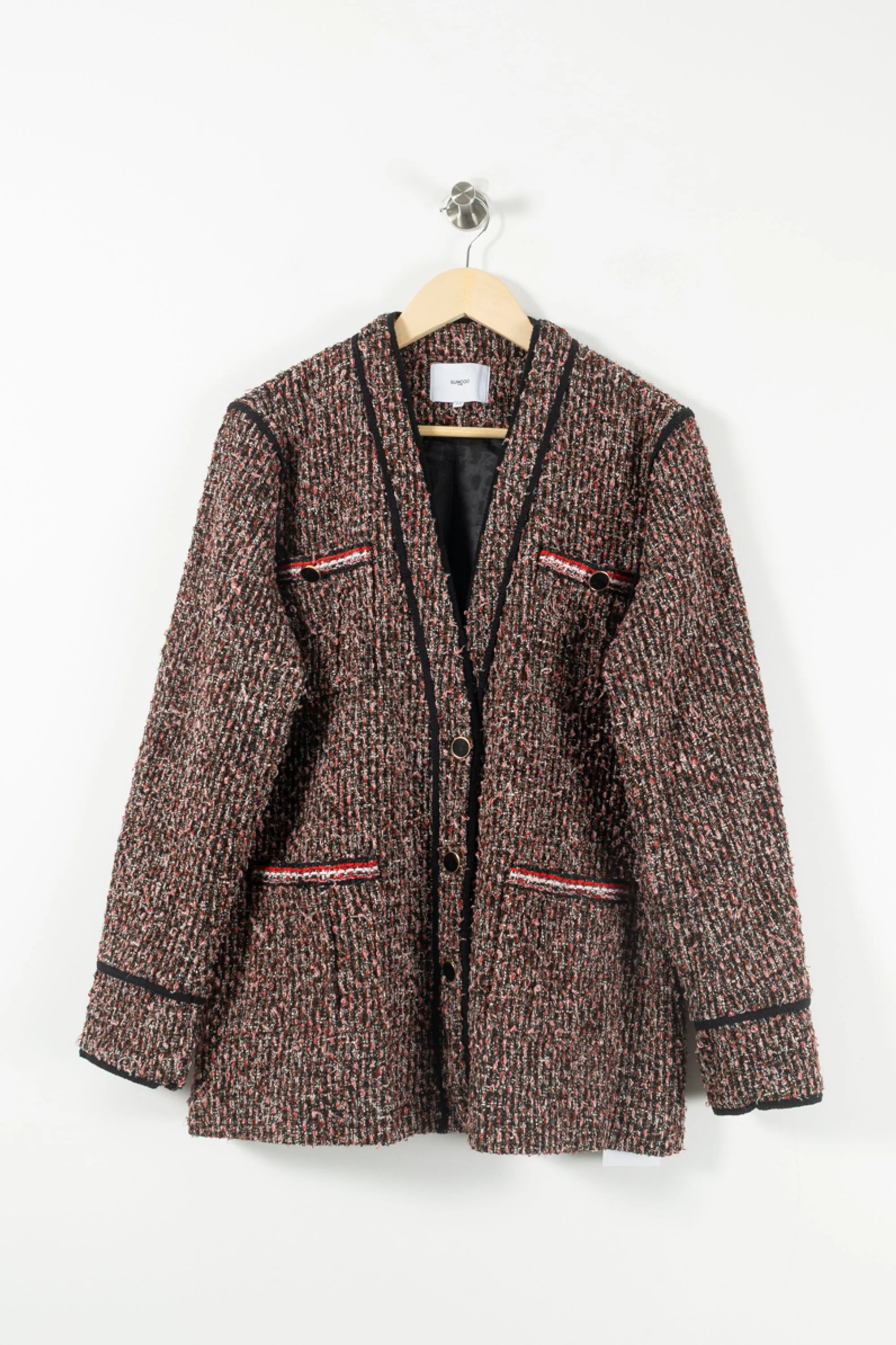 Veste Rouge et Noire - Taille L/40 - Image 2