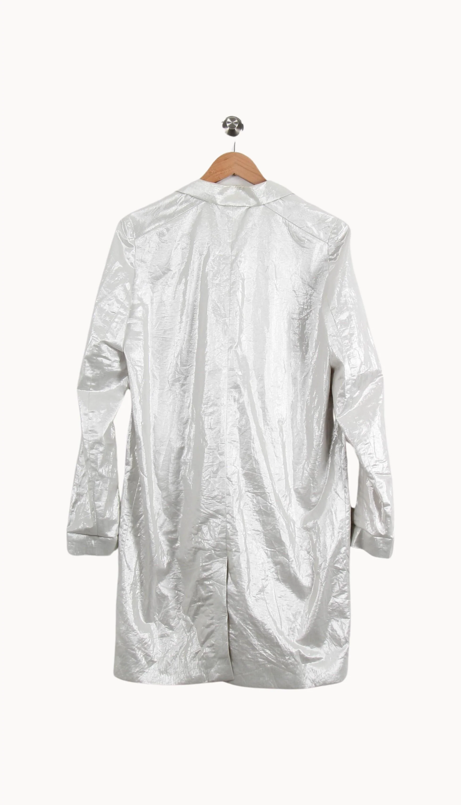 Veste Tailleur Argentée - Taille M/38 - Image 4