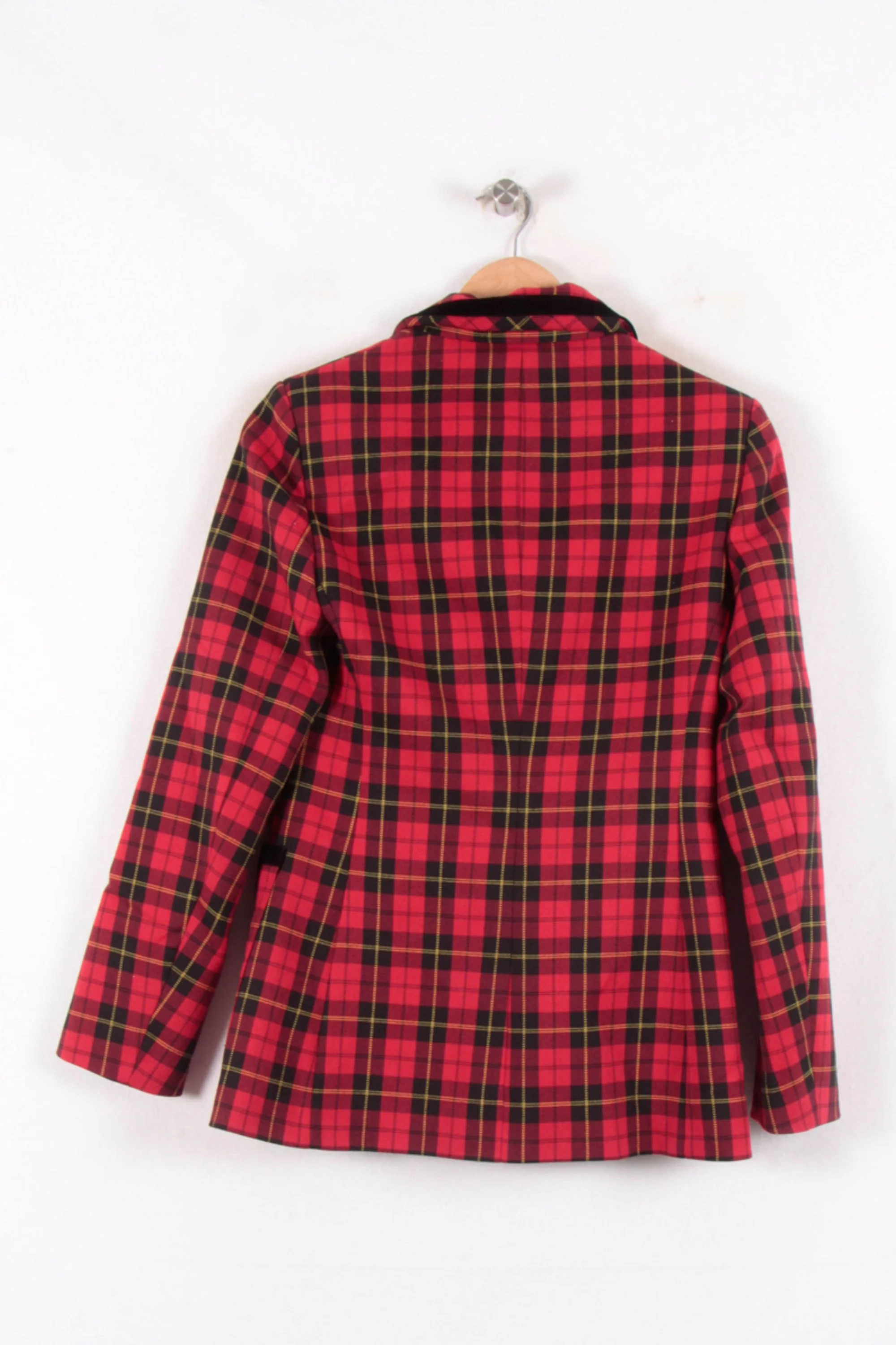 Veste Tailleur Rouge et Noire - Taille S/36 - Image 4